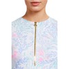 Lilly Pulitzer Women's Standard Nayte Rashguard Top UPF 5, Multi