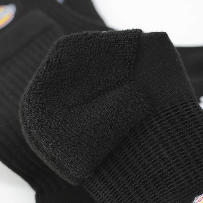 Dickies Men's Logo Embroidered Bottom Pile Crew Socks 3-Piece Socks