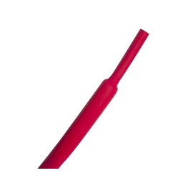 Kable Kontrol Heat Shrink Tubing - 3/16” Inch - 10' Ft Long, Red Polyolefin - 2:1 Industrial Shrink Tube & Cable Sleeve for Electrical Wire Insulation - Rated for 600 V