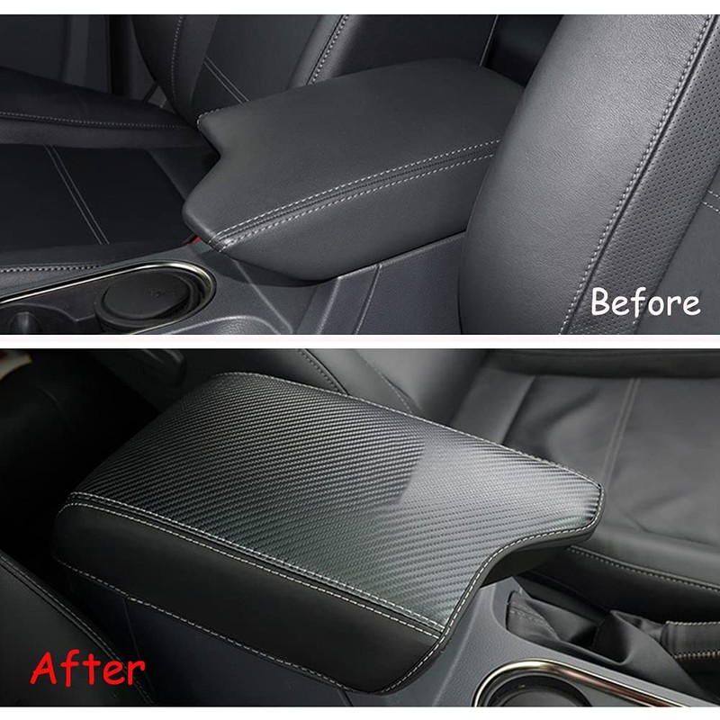 INTGET Center Console Cover for Ford Ranger Accessories 2019 2020