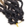 Faux Locs Crochet Hair 18Inch Goddess Locs Crochet Hair, 6Packs