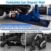 Magic Rolling Creeper Mat, 60x28 IN Mechanic Mat for Low