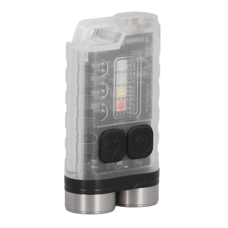 Keychain Flashlight 900LM White LED IP65 Waterproof Magnetic Tail Fluorescent