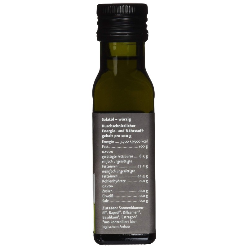 Ölmühle Solling Salad Oil Spicy – 100 ml – Organic