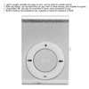 Mini Music Player, Portable MP3 Player Aluminum Alloy Digital Music