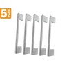 Southern Hills Polished Chrome Cabinet Handles - 5-Pack - 3.75"