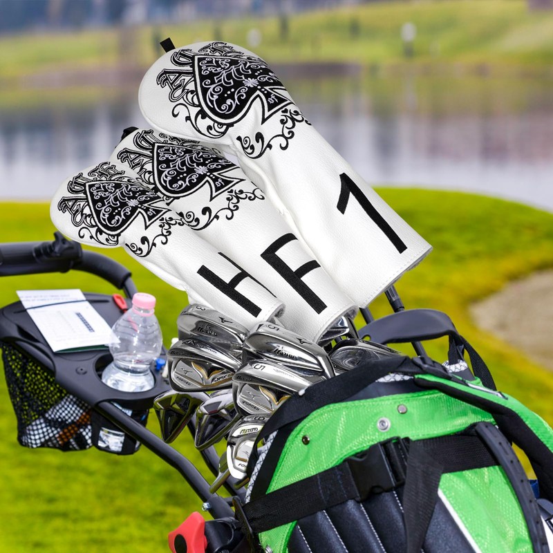 Golf Club Head covers Hybrid Utility Rescue with Interchangeable Number