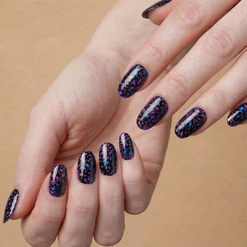 Semi Cured Gel Nail Strips, Snag-Free Tapered Edge Gel Nail