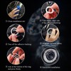 Wevdn Bling Car Engine Start Button Cover, Rhinestone Ring Start