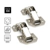 DOJA Barcelona Cabinet Hinges, Pack of 4, 104 x 44