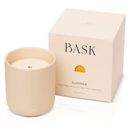 Relaxing Candles for Home by BASK - Summer Candles - Spring Candles - Gifts for Women and Men - Scent: Summer