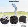 ERHACHAIJIA Best Papa by Par Embroidered Golf Towel with Clip.