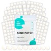 BUTBU 360 Pieces Round Pimple Patch, Hydrocolloid Pimple Patch Invisible,