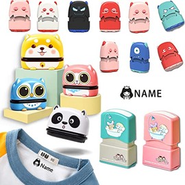 Sello Personalizado Para Marcar Ropa Autoentintable, Sellos de Ropa de Bebé Personalizados para Guardería, Etiquetas Para Ropa Personalizadas, Sello Textil, Marcador de Ropa Permanente