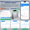 GZAIR Radon Detector for Home, with WiFi,10-Min Result,508-Day Data Storage
