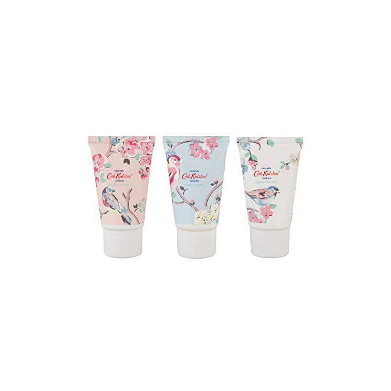 Cath Kidston Assorted Blossom Birds Hand Cream Trio, 3 x