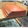 Ja-Bar Silicone Silicone Rubber Sheet Solid US Hi-Temp Red 1/8''Thick