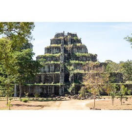 History Galore 24x36 Gallery Poster, The Pyramid of KOH Ker KOH Ker Lingapura was briefly The Capital of Kambuja