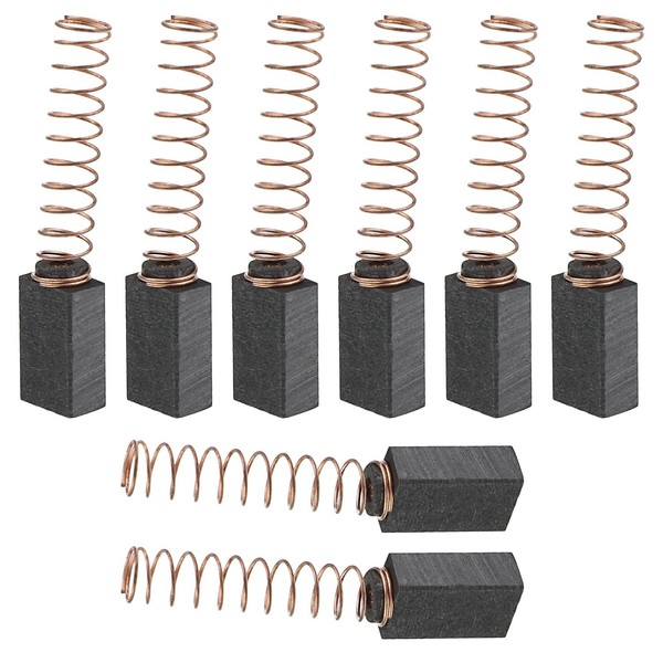 4 Pairs of Sander Carbon Brushes 14x8x5mm Compatible with Festool ETS 150/3 EQ/ETS 150/3 EQ-C ES 150/5 EQ-C/ETS 125 EQ Electric Hammer Drill Grinder Replacement Parts
