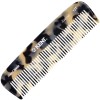 Kent 5.7" Handmade Wide Tooth Detangling Comb - Yellow Tokyo