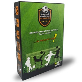 51games Football Training for Kids in Play Form | Improve Your Technique | Write down and exceed your records | Gift 9 10 11 12 13 Years | 51 Individual Technique Challenges |