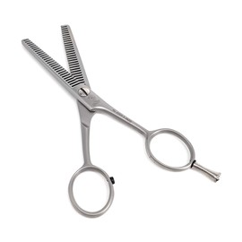 NTS-Solingen Professional Thinning Scissors 30 Teeth Double-Sided Hairdressing Scissors May-Lily Line Rust-Free Matte Satin (6.0-30 ZD = 15 cm 30 Teeth Double-Sided