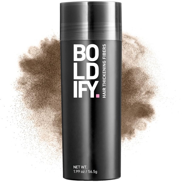 BOLDIFY Hair Fibers (56.5g) - Fill In Thinning and Fine