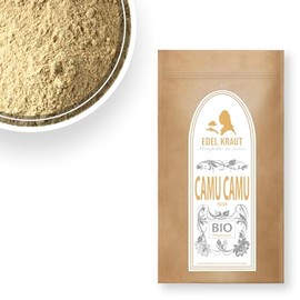 EDEL KRAUT Manufaktur des Lebens Camu Camu Pulver BIO 1kg | EDEL KRAUT - 1000g naturreines PREMIUM Camu Camu - frei von jeglichen Zusatzstoffen aus kontrolliert biologischem Anbau