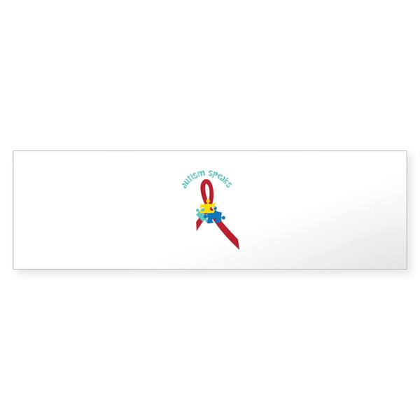 CafePress Autism Speaks Bumper Sticker Sticker (Bumper 50 pk)