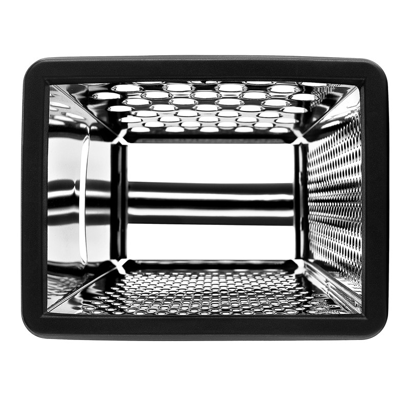 Spring Chef Professional Large Parmesan Cheese Grater, Stainless Steel Metal