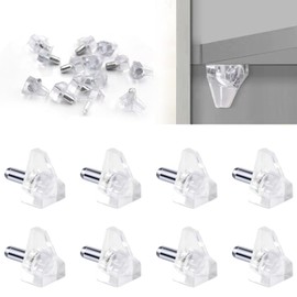 5 MM Shelf pegs Shelf Support Peg Cupboard Shelf pegs Kitchen Shelf pegs Support Cabinet Shelf Pins Clear Plastic Shelf pegs for Kitchen Furniture Book Shelves Shelf Holder Locking Pins(50 Pcs)