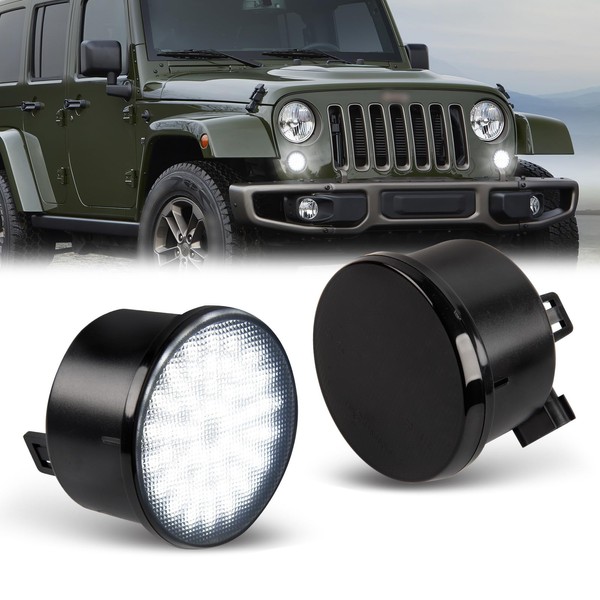 OZ-LAMPE 2 x front indicators, side indicators for Jeep Wrangler