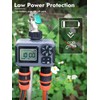 Insoma 2-Zone Sprinkler Timer, Programmable Garden Hose Timer with Auto/Manual/Rain