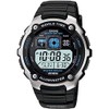 Casio AE-2000W-1AVCF Men's AE2000W-1AV Silver-Tone and Black Multi-Functional Digital Sport
