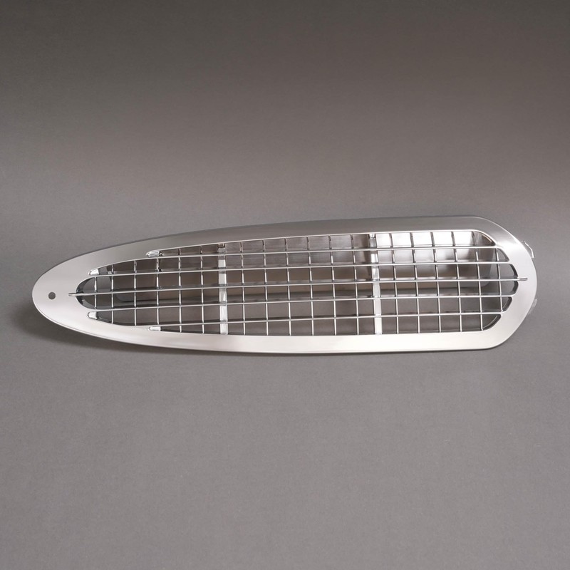 JMTAAT Chrome Hood Grille Air Intake Vent Cover Compatible with