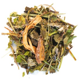 Dandelion Leaf and Roots, Soldiers Herb Leaf, Wallflower herbal infusion Mix, 4 oz (115 gr.) (Diente de León, Matico, Alelí)