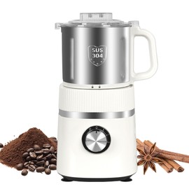 Electric Grinder for Kitchen | 800W Versatile Spice Grinder with 4 Speed Adjustment | Wet & Dry Use, Suitable for Grinding Spices, Nuts, Grains, Coffee
