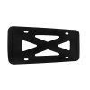 BLVD ONE Silicone License Plate Frame Anti-Rattle with Installation Screws