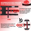 ROMASO - Asas de agarre para Jeep Wrangler, asas de