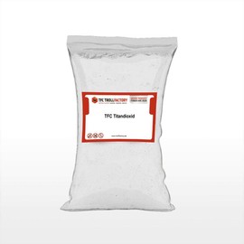 TFC Titanium Dioxide, Titanium White, Oxide White, White Pigments for Colouring Paints, Plastics, Concrete, Screed, Plaster, Epoxy Resin, 100 g