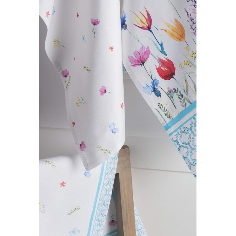 Maison d' Hermine Flower in The Field 100% Cotton Set