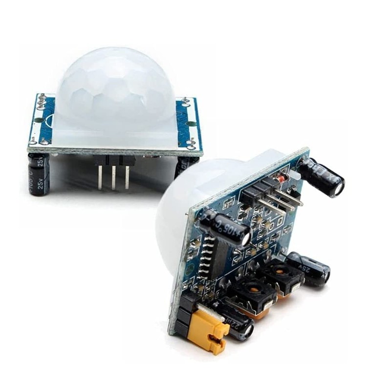 Fasizi 5pcs Human Sensor Module Pyroelectric Infrared PIR Motion Detector