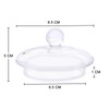 Teabloom Replacement Glass Lid for Teabloom Celebration Glass Teapot -