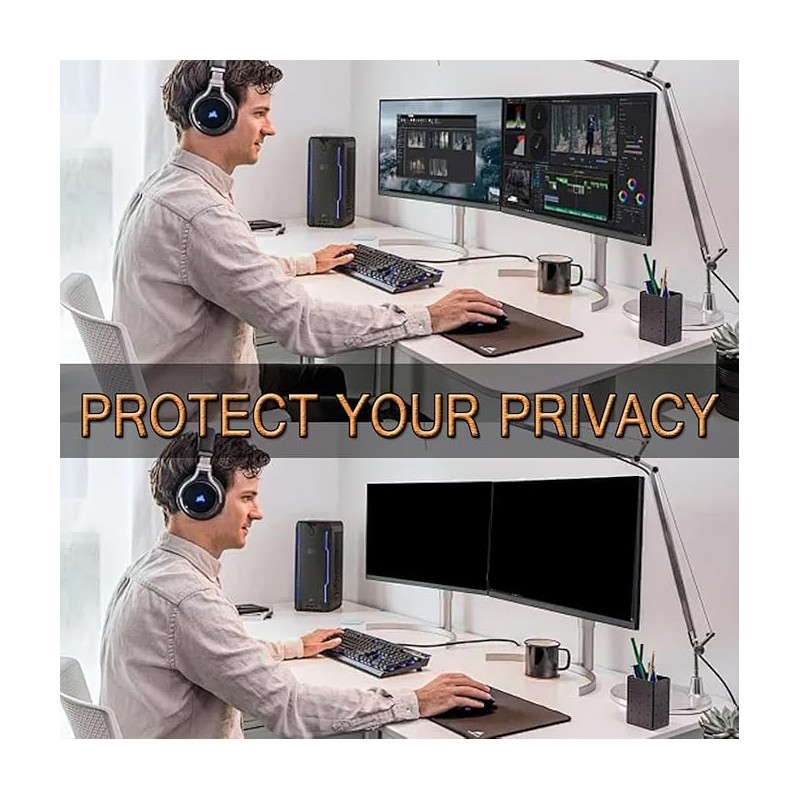 COKOVI 15.6 Inch 16:9 Peeping Prevention Filter for PC Monitor,