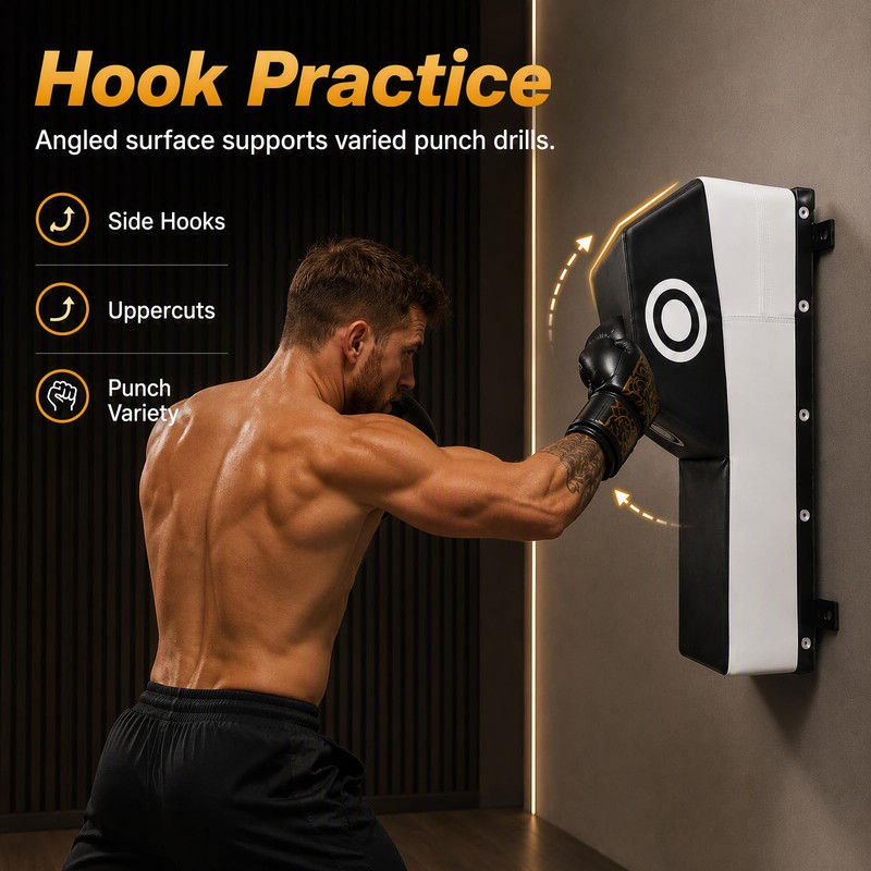 FXEIPOL Wall Mounted Punching Bag, 13.78 x 9.84 x 23.62