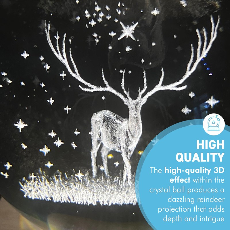 Thorness 3D Crystal Ball Night Light USB Lamp – Ludosphere