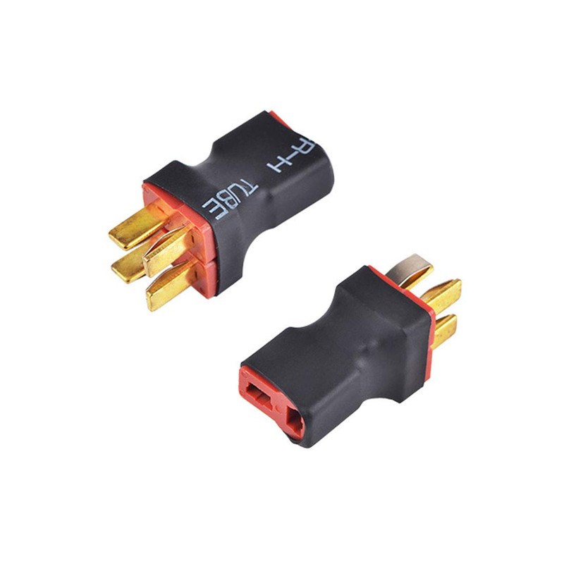 FLY RC 4Packs No Wire T Parallel Connector 1 Female