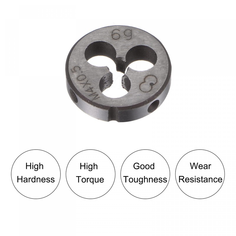 sourcing map Die Stock Handle Wrench Set, M4 x 0.5