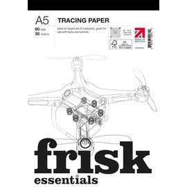 Frisk Essentials Tracing Paper Pad 60gsm 30sheets A5, White