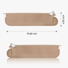 Left Driver Side Camel Sun Visor Fit for Fit for